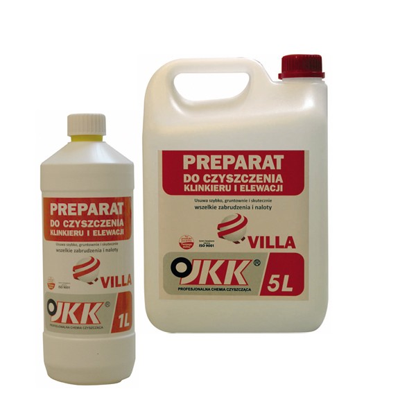 Preparat do czyszczenia klinkieru i tynku