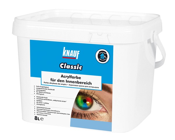 Knauf Classic Farba akrylowa do wnętrz