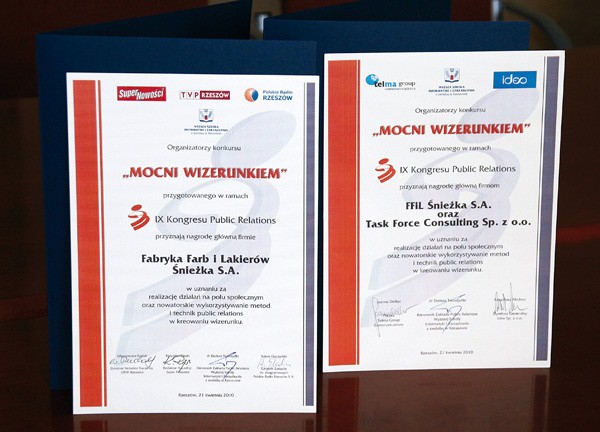 Śnieżka podwójnie nagrodzona
