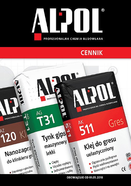 Nowe ceny i oferta produktowa Alpol
