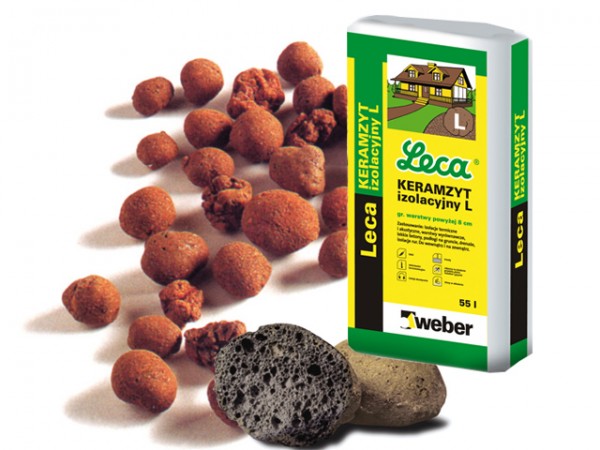 Leca<sup>®</sup> KERAMZYT izolacyjny L w nowym worku