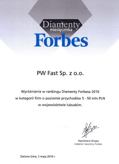 FAST - zwiększa swoją wartość