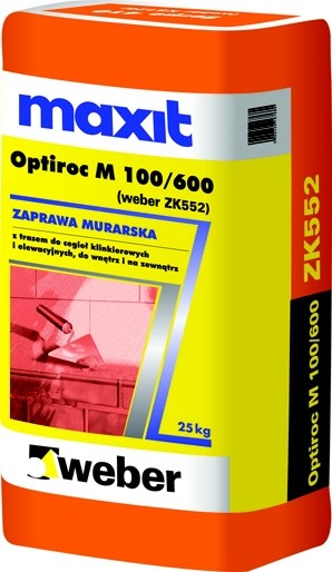 Nowe zaprawy murarskie i fugi Weber 