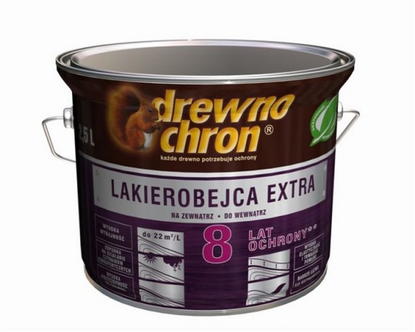 Lakierobejca Extra Drewnochron – ochrona drewna na 8 lat