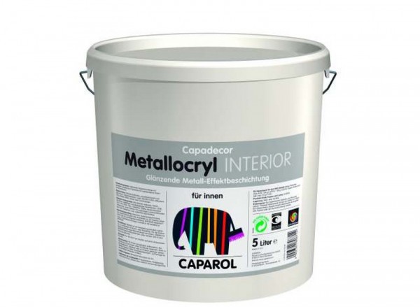 Capadecor Metallocryl Interior firmy Caparol – metaliczny blask