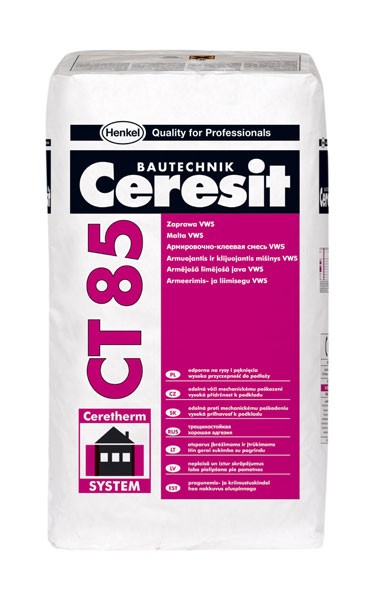 Ceresit CT 85 - ulepszona zaprawa