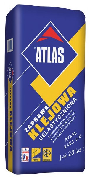 Uelastyczniona zaprawa klejowa Atlas