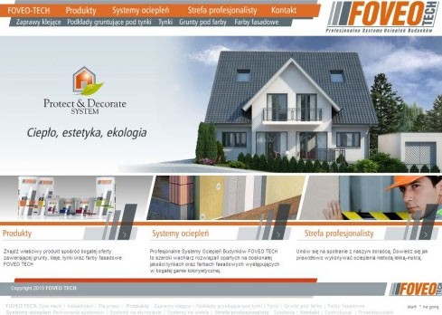 Nowy serwis internetowy Śnieżki – www.foveotech.pl
