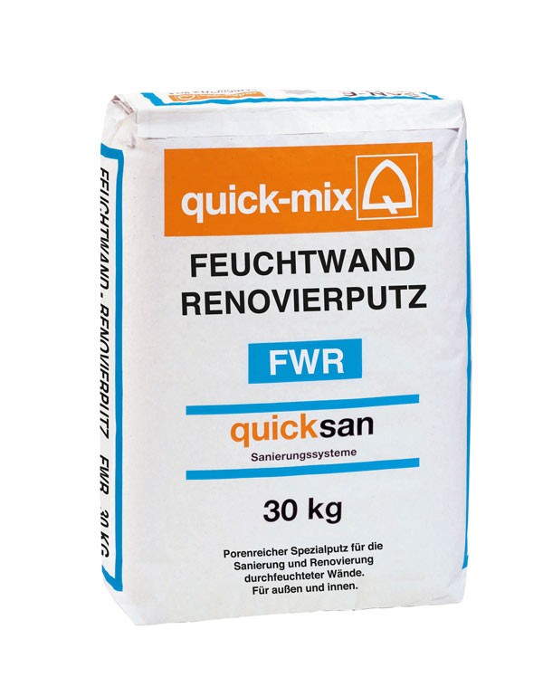 FWR Tynk remontowy do budynków zalanych powodzią