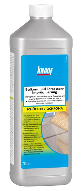 Knauf Impregnat na balkony i tarasy