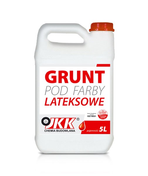 JKK CHEMIA BUDOWLANA - Środki gruntujące, sposób na trwałe powłoki malarskie i tynkarskie