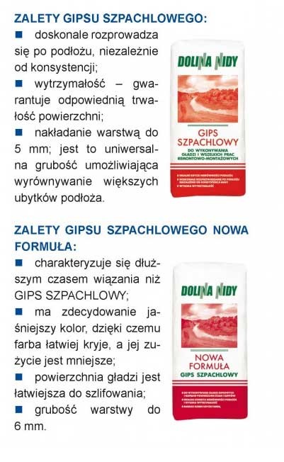 Ściany - naprawa i wykończenie z Doliną Nidy