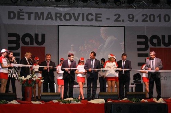 Baumit - otwarcie nowego zakładu w Czechach