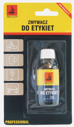 Zmywacz do etykiet - blister