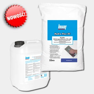 Knauf HYDRO FLEX 2C - Elastyczna zaprawa uszczelniająca biała