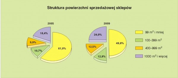 GUS - Rynek wewnętrzny w 2009 r.