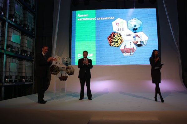 Oficjalne otwarcie dwóch zakładów firmy BASF w Śremie