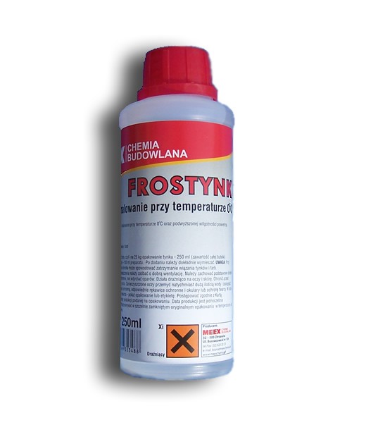 Frostynk - tynkowanie i malowanie przy temperaturze 0°C