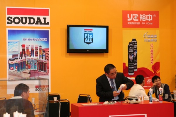 Soudal wziął udział w targach Fenestration 2010 w Pekinie 