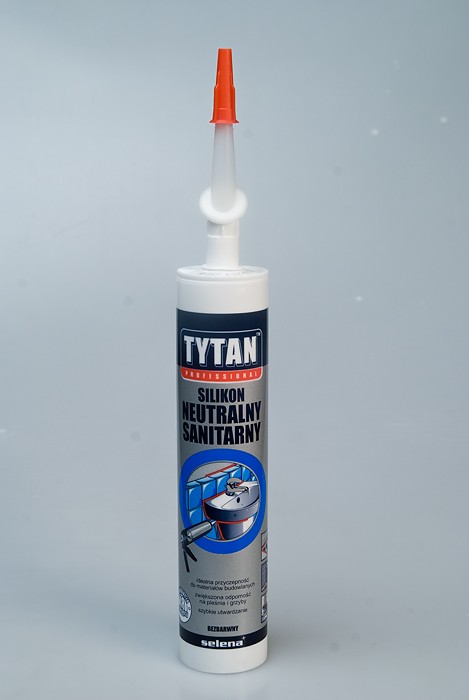 Silikon neutralny sanitarny Tytan Professional Fot. Selena