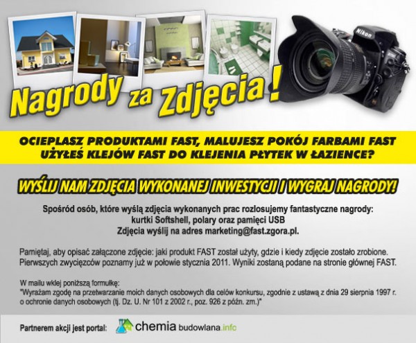 Konkurs Fast - nagrody za zdjęcia