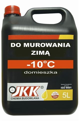 Domieszka do murowania zimą -10ºC