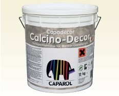 Wapienna masa szpachlowa Capadecor Calcino – Decor firmy Caparol, Fot. Caparol