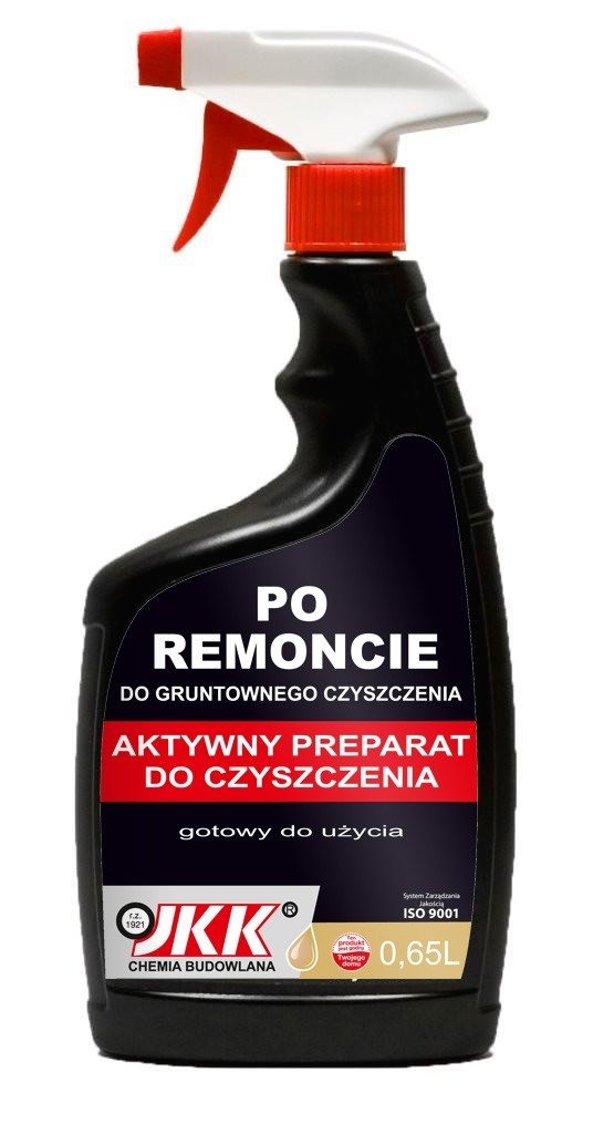 Preparat do czyszczenia po remoncie