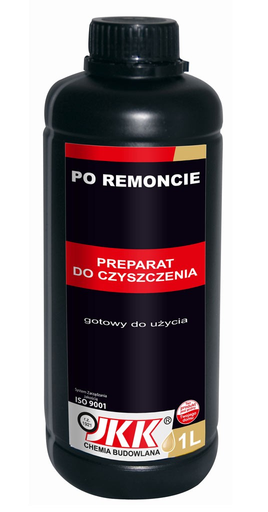 Preparat do czyszczenia po remoncie