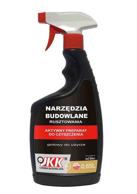 Koncentrat do czyszczenia rusztowań i narzędzi budowlanych