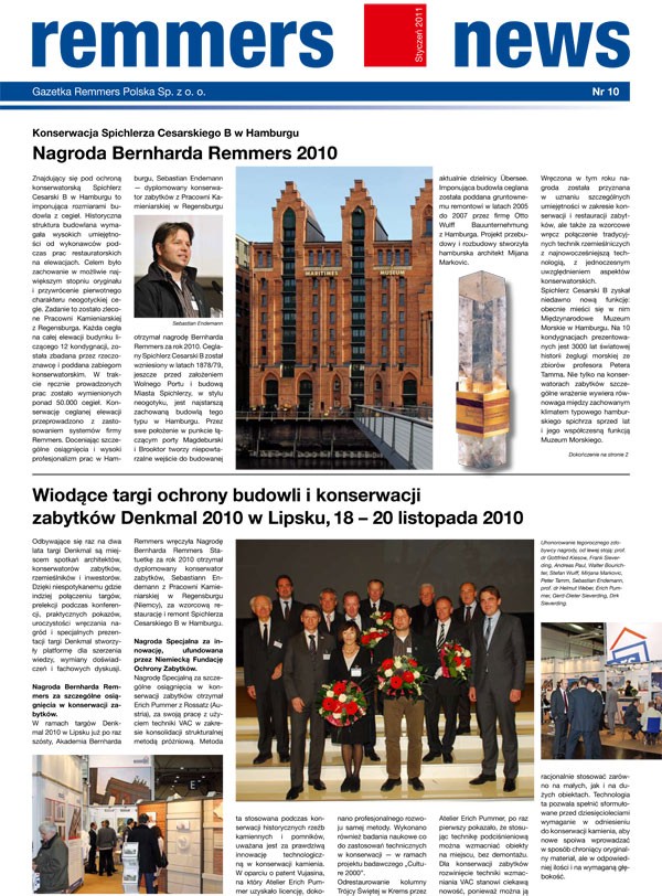 Kolejny numer Remmers News