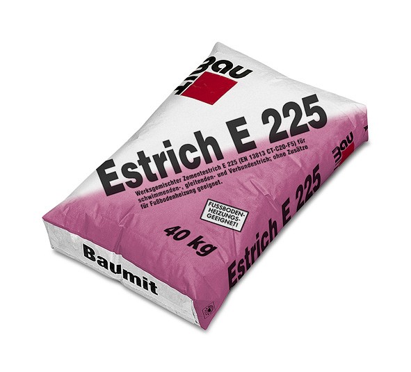 Baumit Estrich E225 - Podkład podłogowy