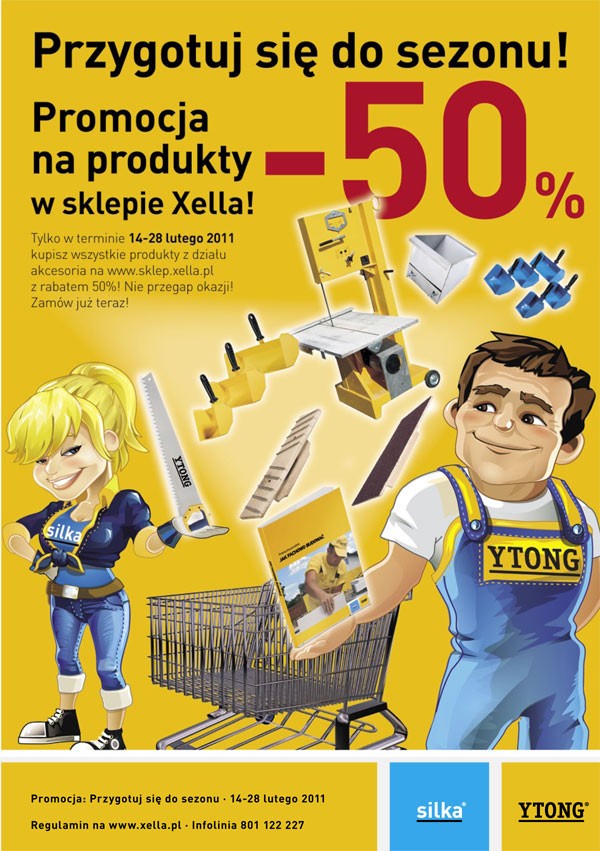 Szybka promocja SILKA i YTONG