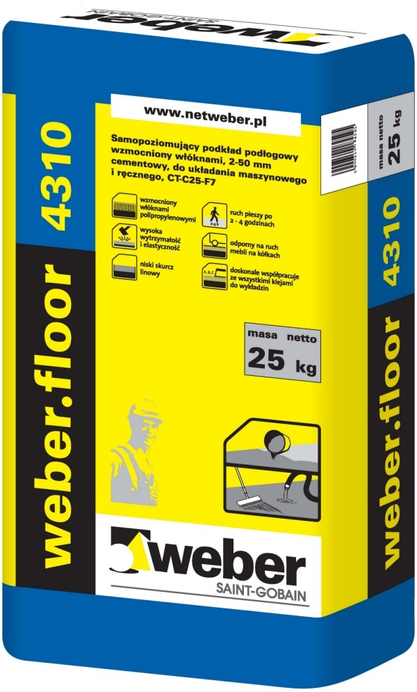 opakowanie weber.floor 4310 25 kg