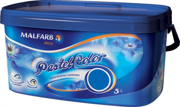 Farby do wnętrz Pastel Color firmy Malfarb