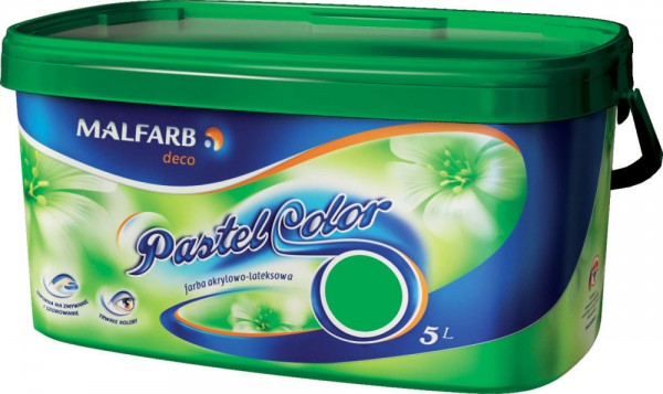 Farby do wnętrz Pastel Color firmy Malfarb