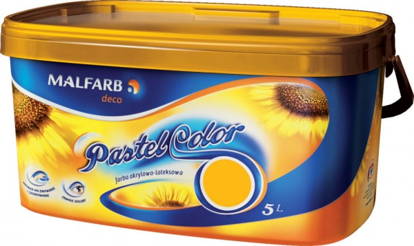 Farby do wnętrz Pastel Color firmy Malfarb
