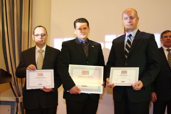 Saint-Gobain Construction Products Polska Budowlaną Firmą Roku 2010 ISOVER wśród wyróżnionych marek Grupy Saint-Gobain