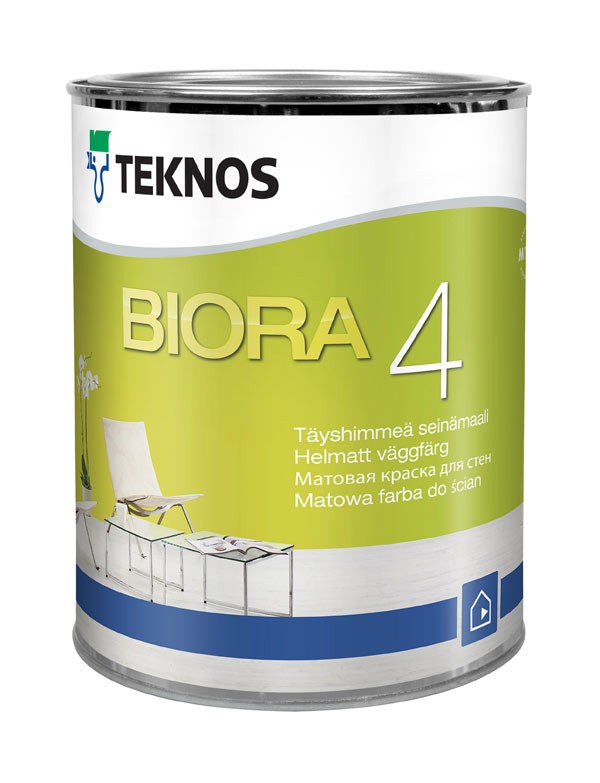 BIORA 4 matowa farba do ścian firmy TEKNOS