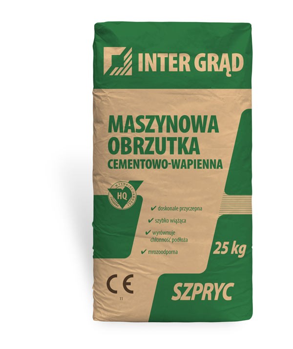 Obrzutka cementowo-wapienna (SZPRYC)