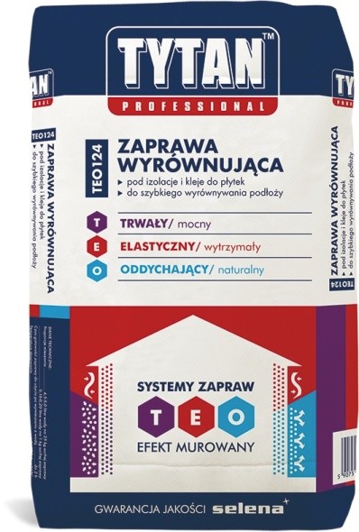 Zaprawa wyrównująca TYTAN TEO124 Fot. Selena