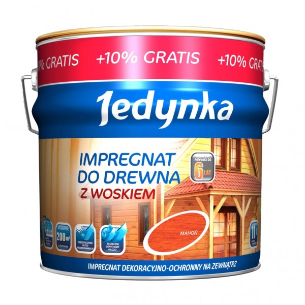 JEDYNKA® Impregnat do drewna z woskiem