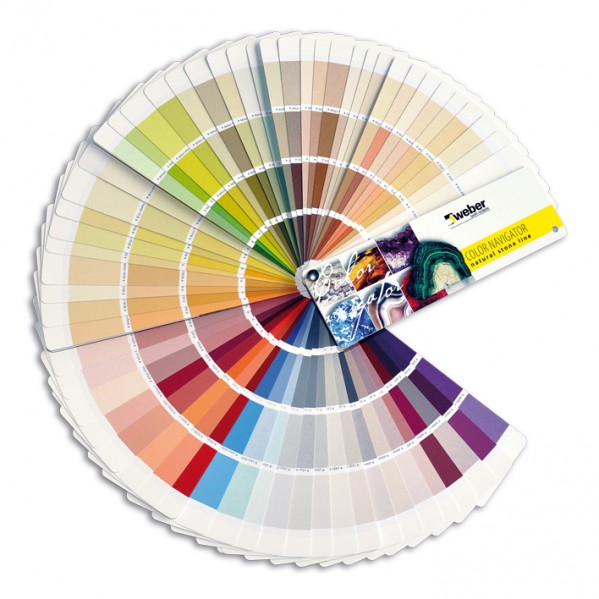 Nowy wzornik kolorów tynków i farb elewacyjnych Weber Color Navigator. Fot. Weber