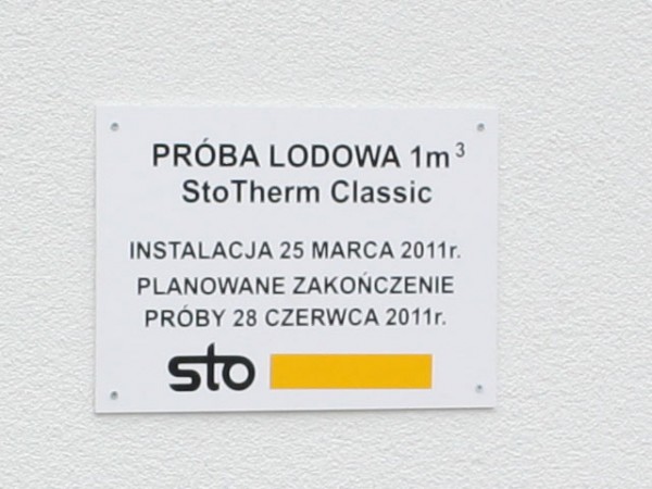 Test lodowy STO!