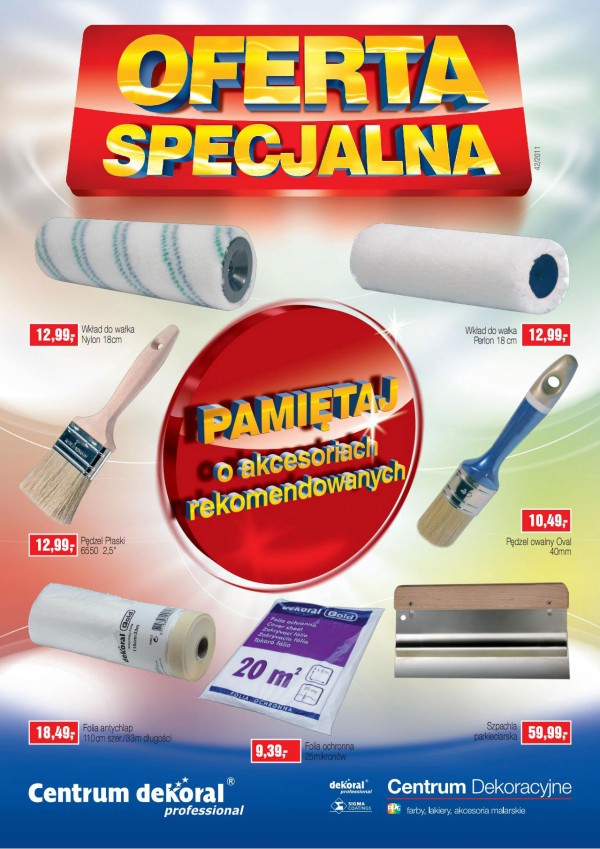Promocje cenowe firmy Dekoral