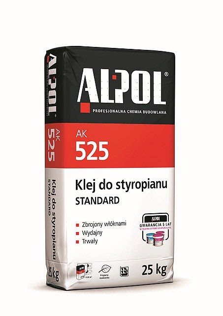 AK 525 klej do styropianu STANDARD