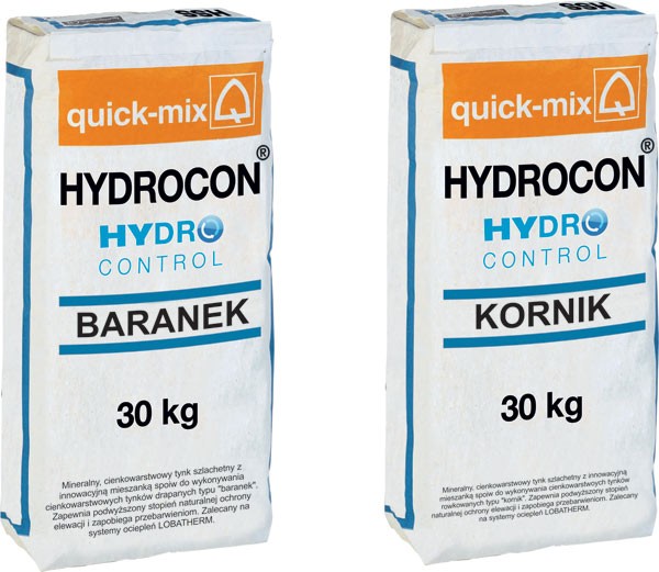 quick-mix Hydrocon-HydroControl® - Tynk szlachetny cienkowarstwowy