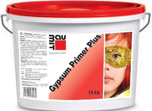 Gypsum Primer Plus firmy Baumit, fot. Baumit