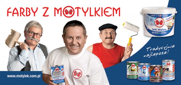 Kampania reklamowa Farby z Motylkiem