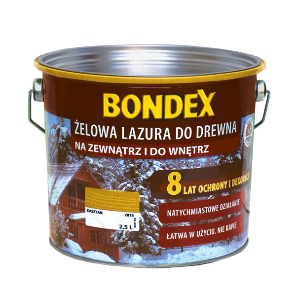 BONDEX Żelowa Lazura do drewna